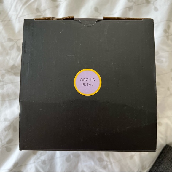 LUMINARA Lilac sparkly sphere real flame effect battery powered candle unscented - Picture 3 of 7